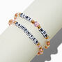Best Friends Beaded &quot;Girl Mom&quot; &amp; &quot;Daughter&quot; Stretch Bracelets - 2 Pack,