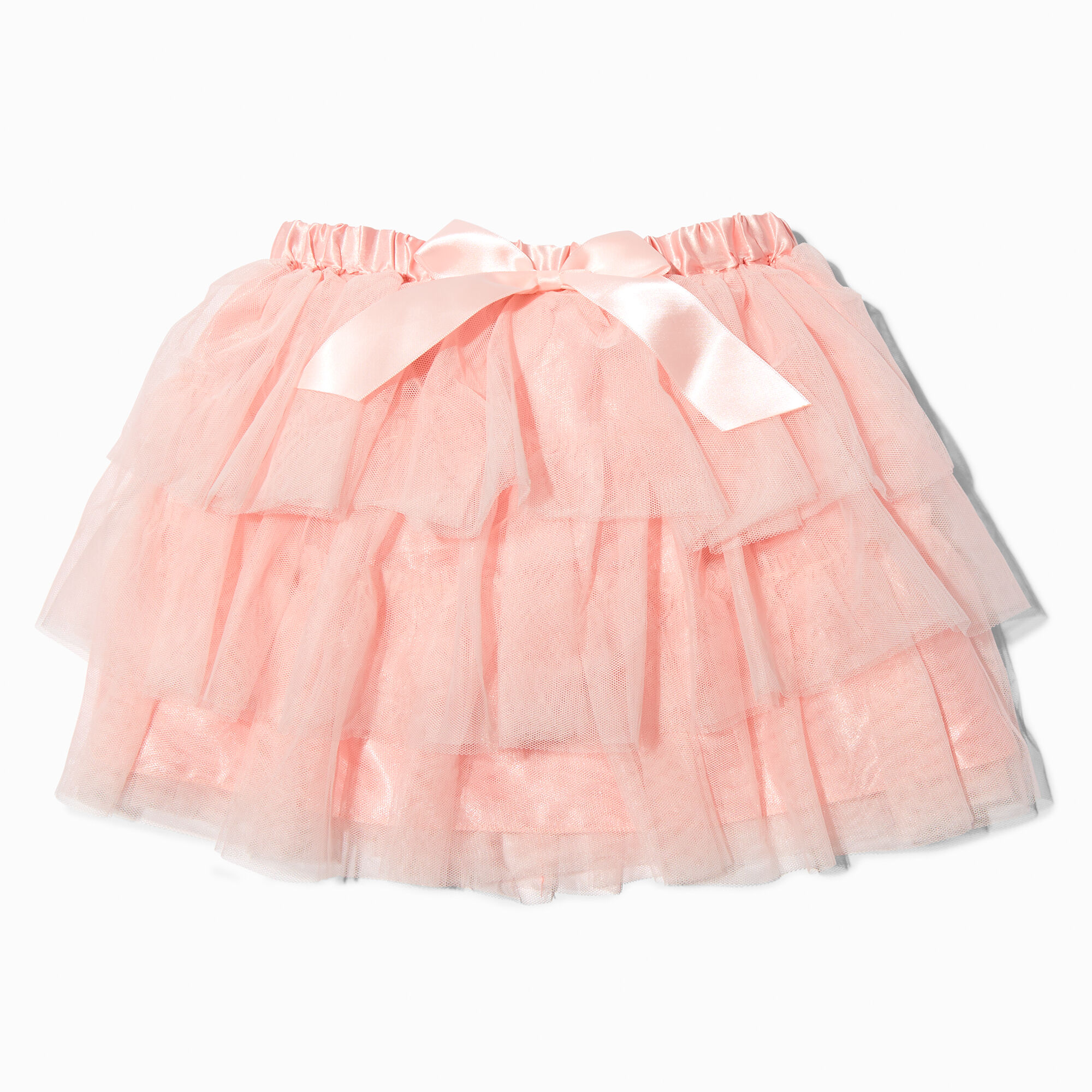 Claire s Club Pink Layered Tulle Tutu