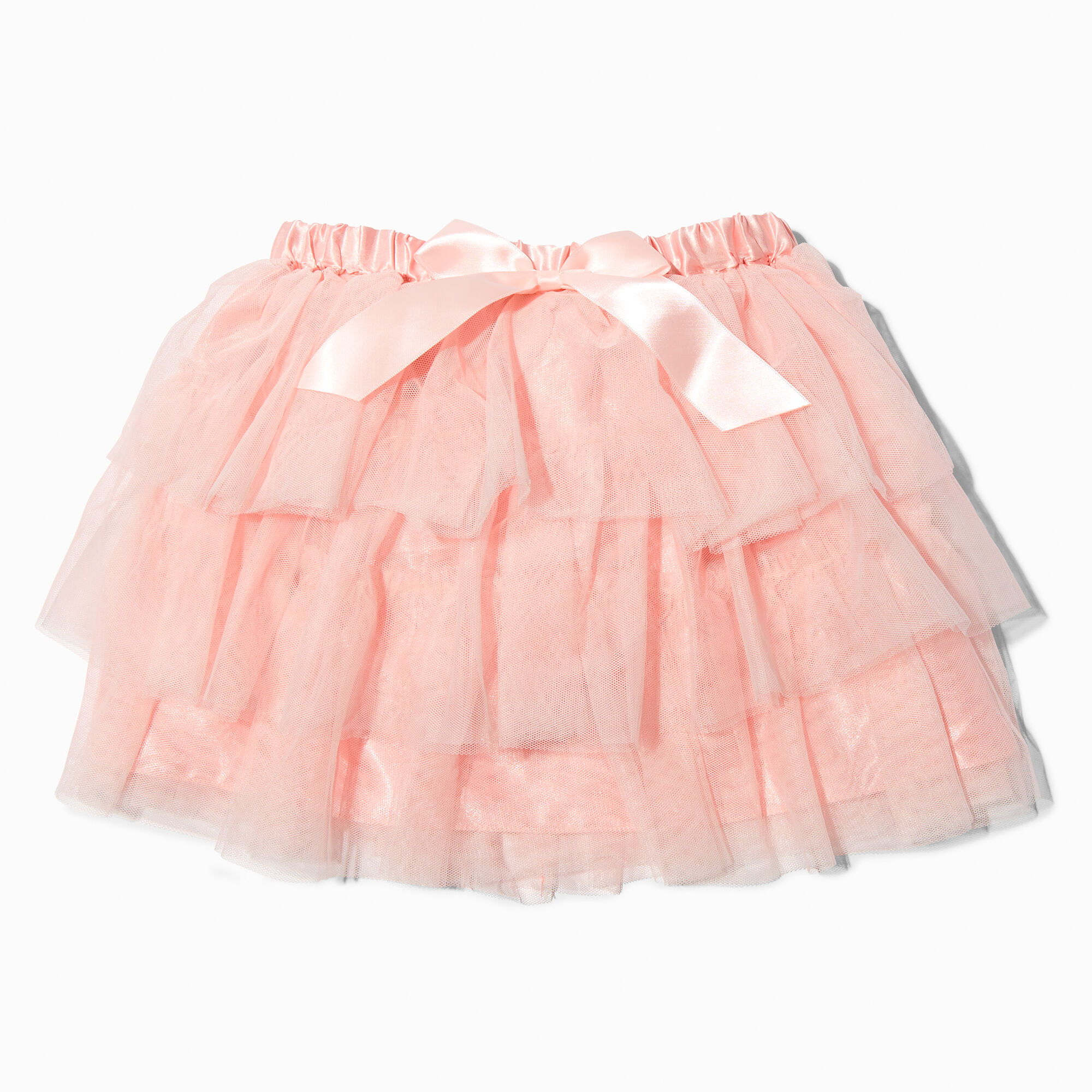 View Claires Club Layered Tulle Tutu Pink information