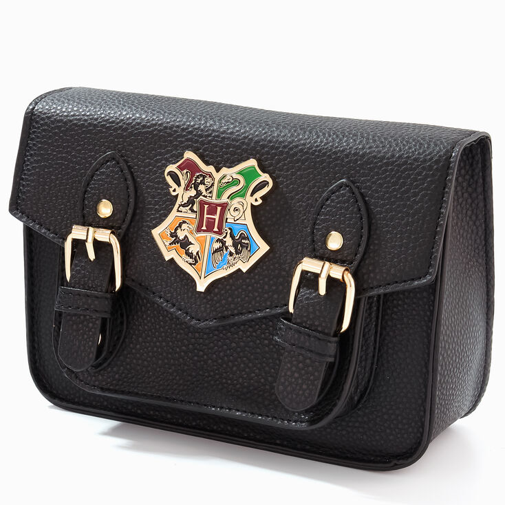 Sac &agrave; bandouli&egrave;re fa&ccedil;on sacoche noir Harry Potter&trade;,