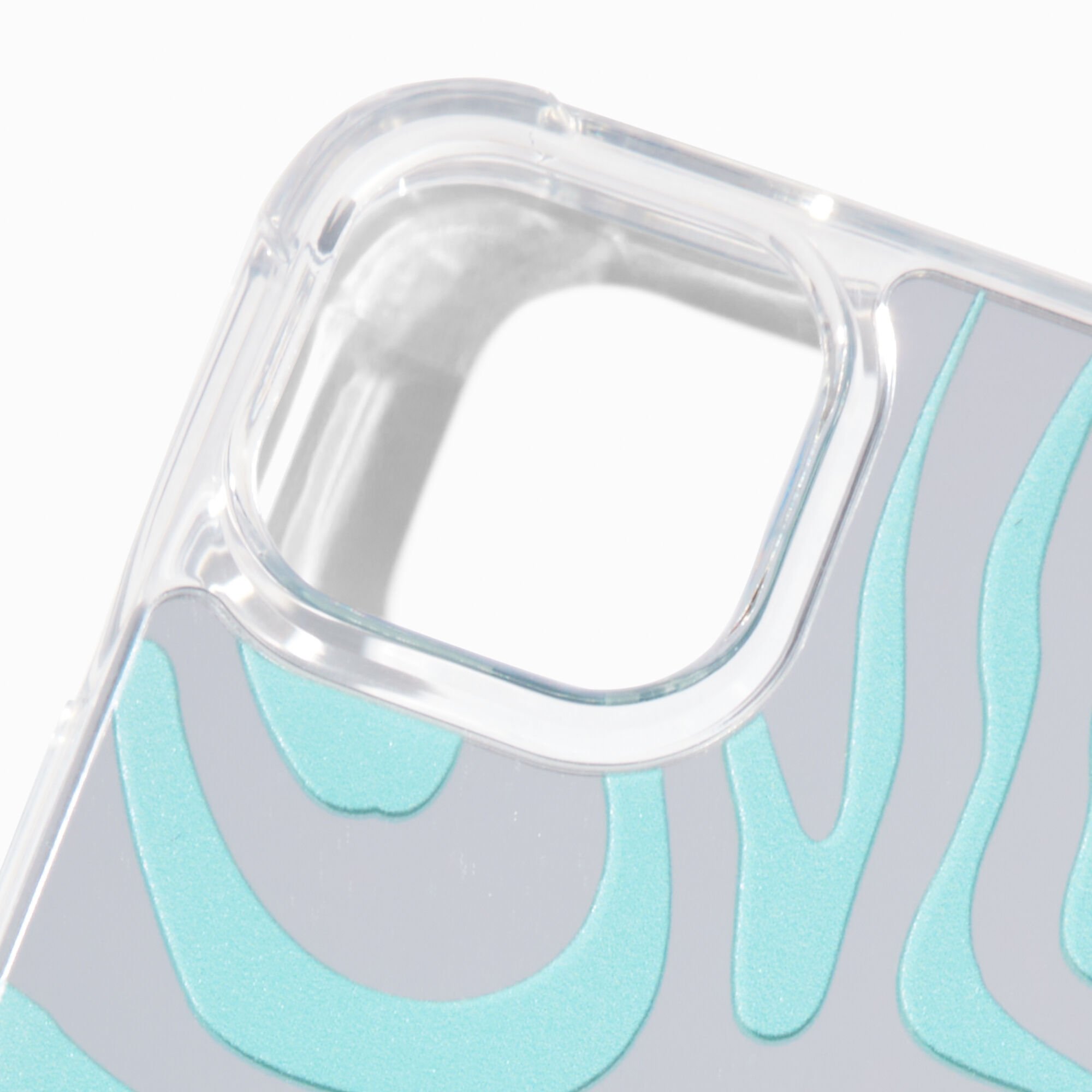 Mirrored Swirls Protective Phone Case - Fits iPhone® 13/14/15,