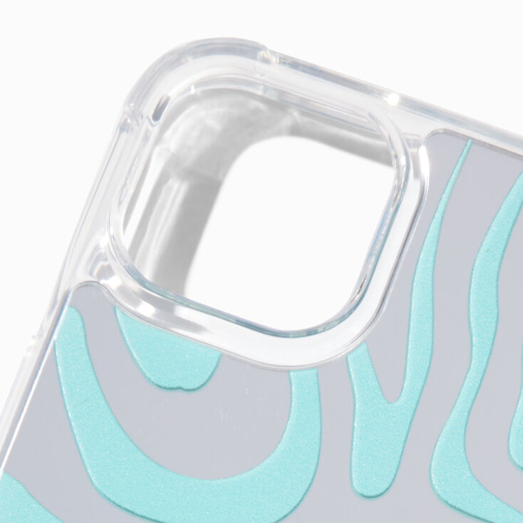 Mirrored Swirls Protective Phone Case - Fits iPhone&reg; 13/14/15,