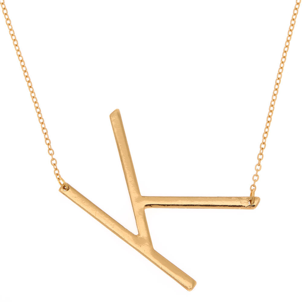 Large k outlet necklace