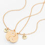Best Friends Yin Yang Daisy Pendant Necklaces - 2 Pack,