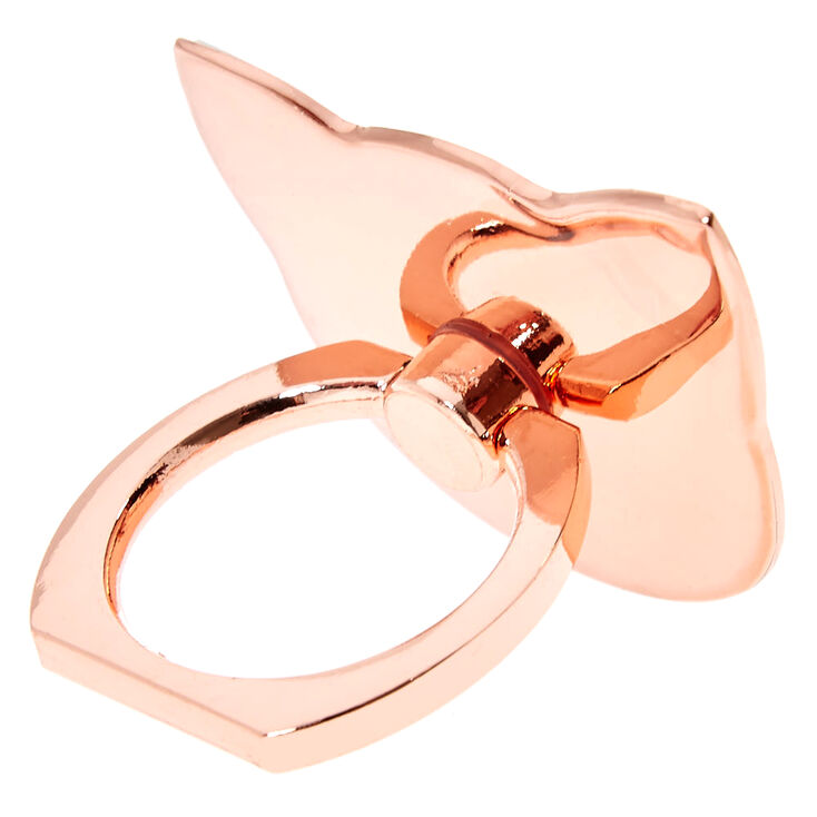 Rose Gold Cat Ring Stand,