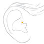 Gold 16G Daisy Daith Flat Back Jewelry Set - 5 Pack,