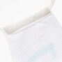 Cotton Lucky Shamrock Face Mask - White, Adult,