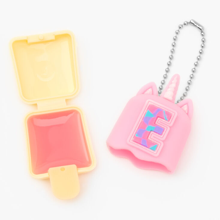 Pucker Pops&reg; Initial Lip Gloss - Pink, E,