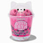 Pink Cat Strawberry Boba Bath Bomb Set - 6 Pack,