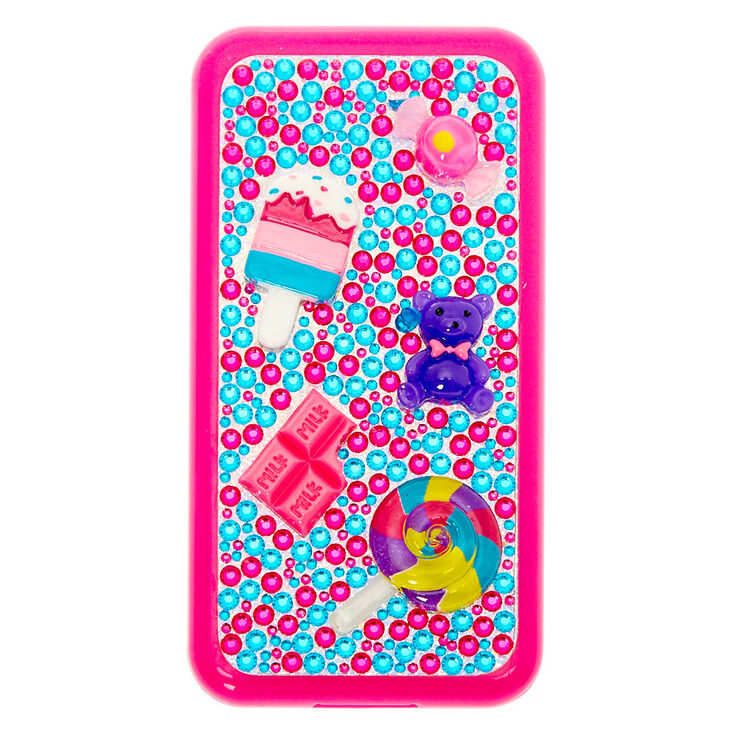Candy Cell Phone Bling Makeup Set - Pink,