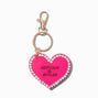 &quot;Keep Calm &amp; Be Glam&quot; Heart Mirror Keychain,