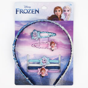 &copy;Disney Frozen Hair Accessories Set &ndash; 7 Pack, Purple,