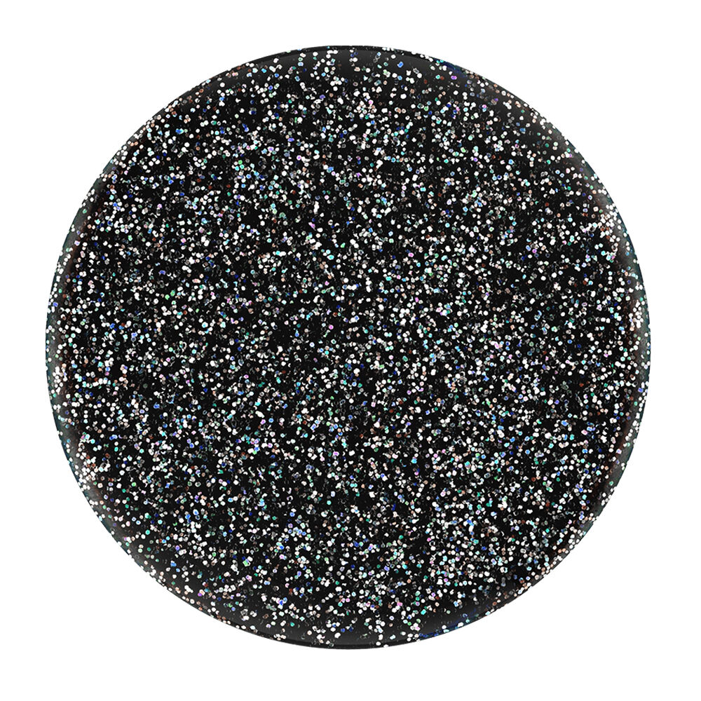 PopSockets Swappable PopGrip - Glitter Black,