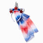 Patriotic Americorn Red, White, and Blue Veil Headband,
