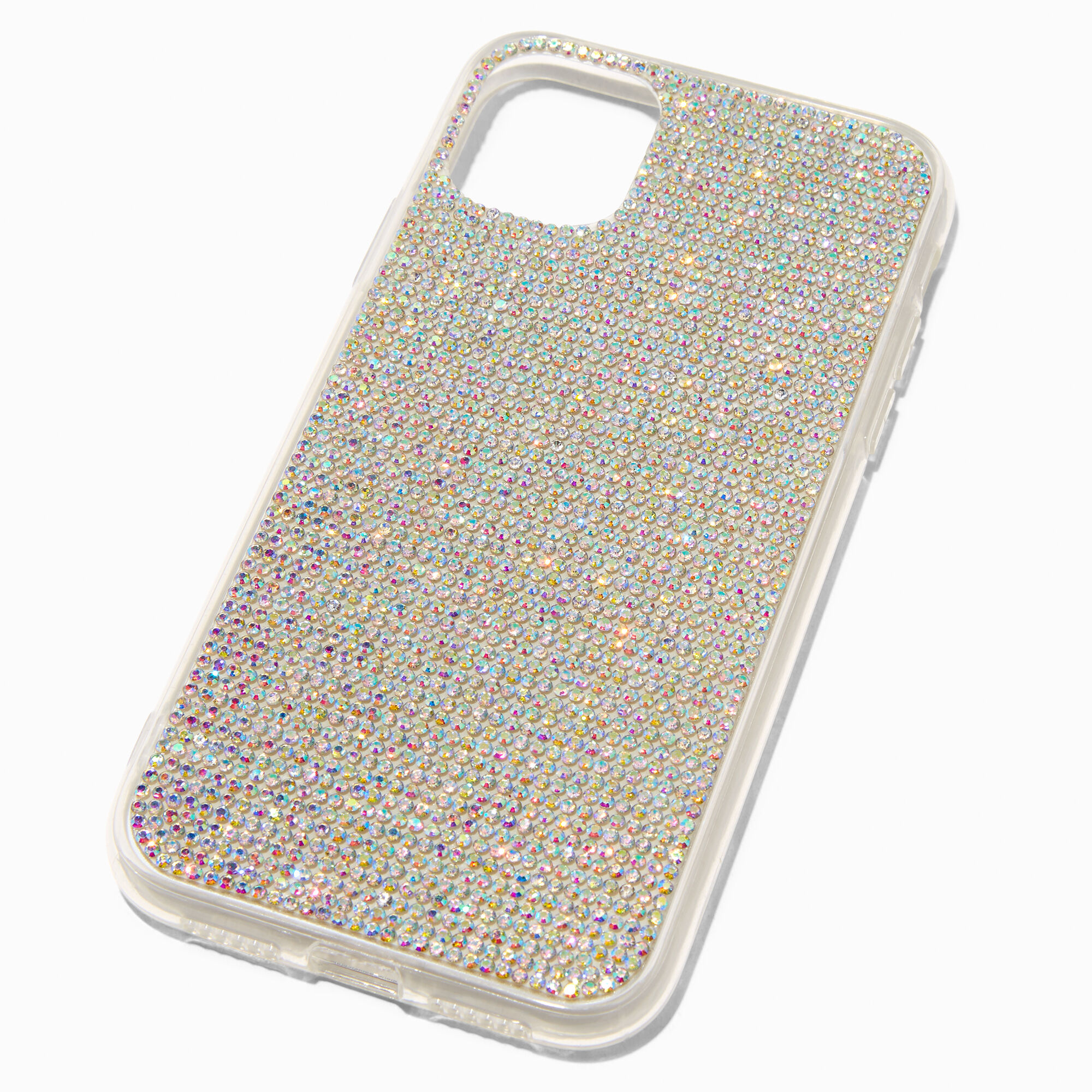 View Claires Paved Crystal Protective Phone Case Fits Iphone 11 information
