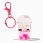 Unicorn Tea Water-Filled Glitter Keychain,