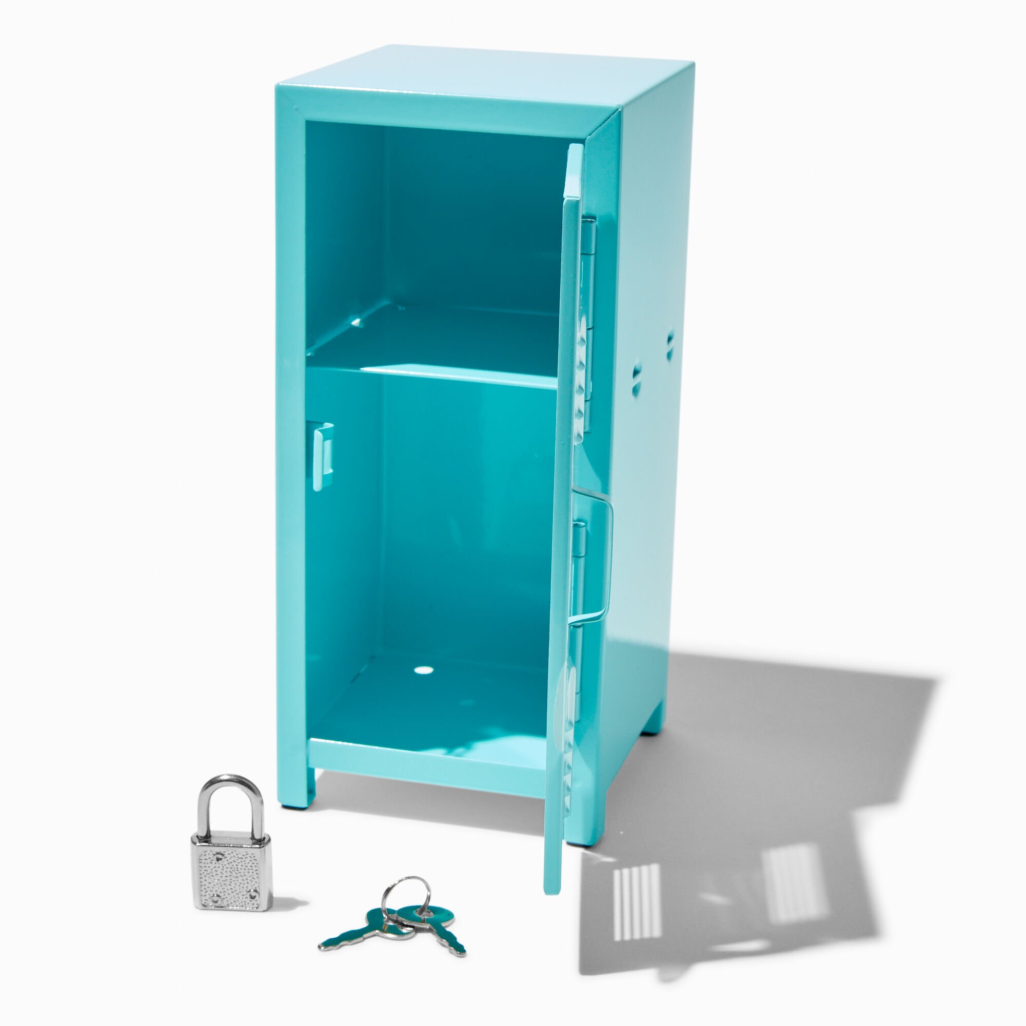Blue Metal Locker Sticker & Makeup Set - 3 Pack,