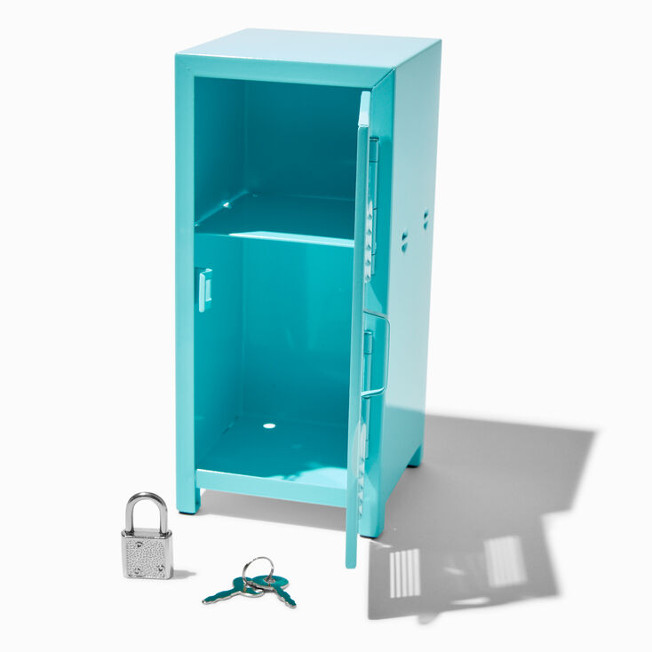 Blue Metal Locker Sticker &amp; Makeup Set - 3 Pack,