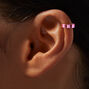 Manchettes d&rsquo;oreilles anodis&eacute;es en m&eacute;taux mixtes - Lot de 6,