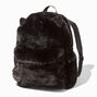 Black Cat Furry Backpack,