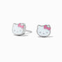 Hello Kitty Stainless Steel Studs Ear Piercing Kit with Ear Care Solution,