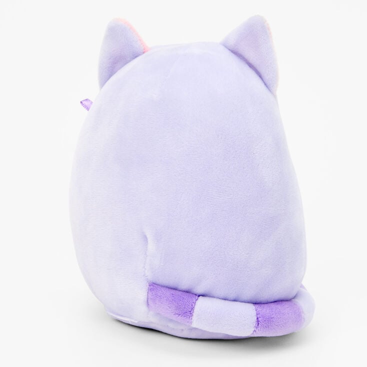 Squishmallows&trade; 5&quot; Claire&#39;s Exclusive Cat Soft Toy - Purple,