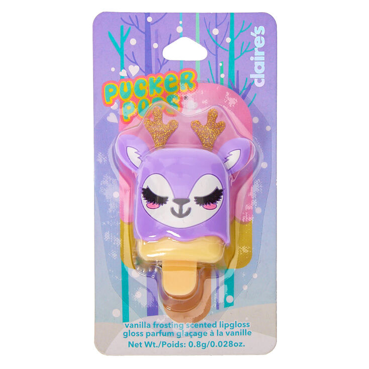 Pucker Pops Ginger the Deer Lip Gloss - Vanilla Frosting,