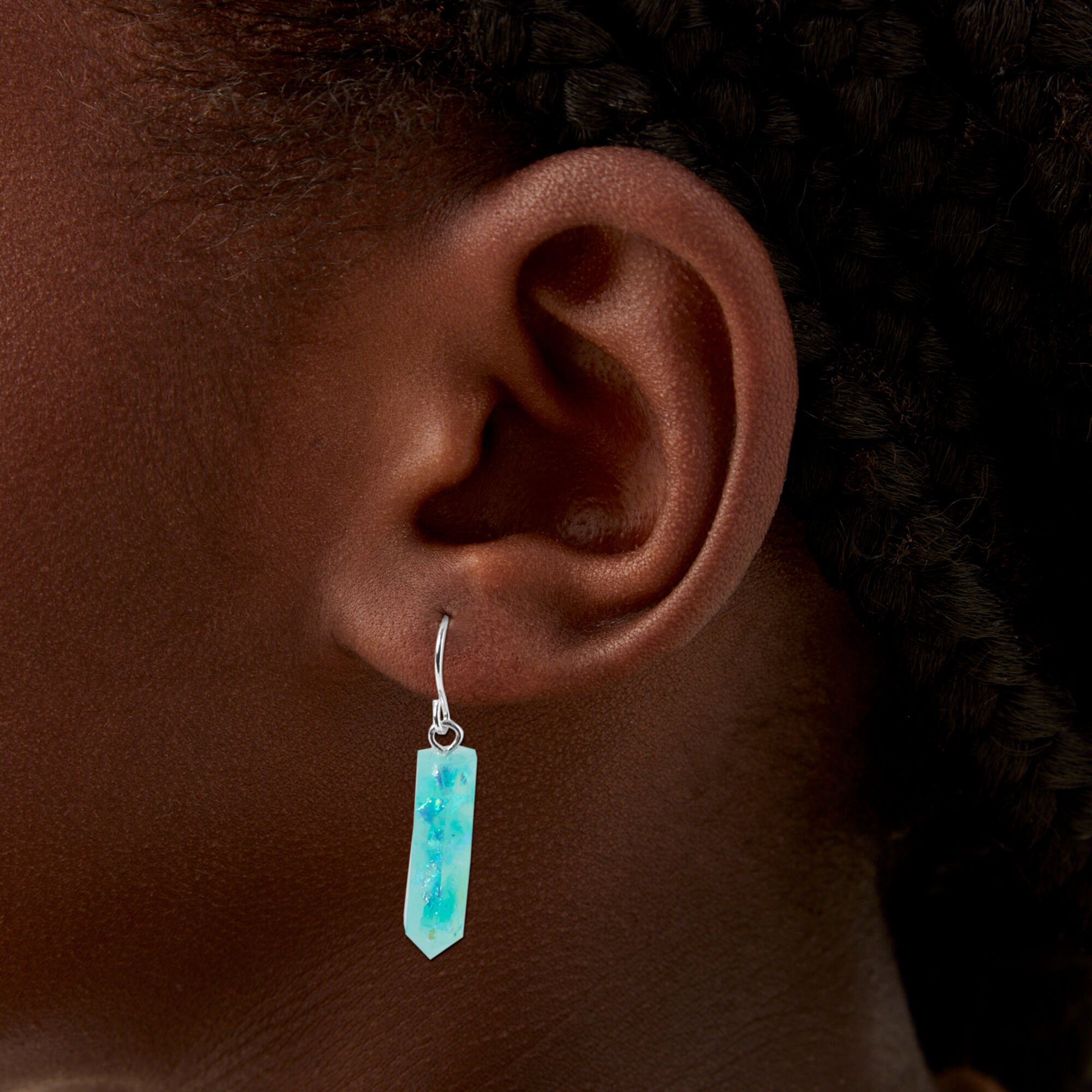Glow in the Dark Mystical Gem Earrings Set - 6 Pack,