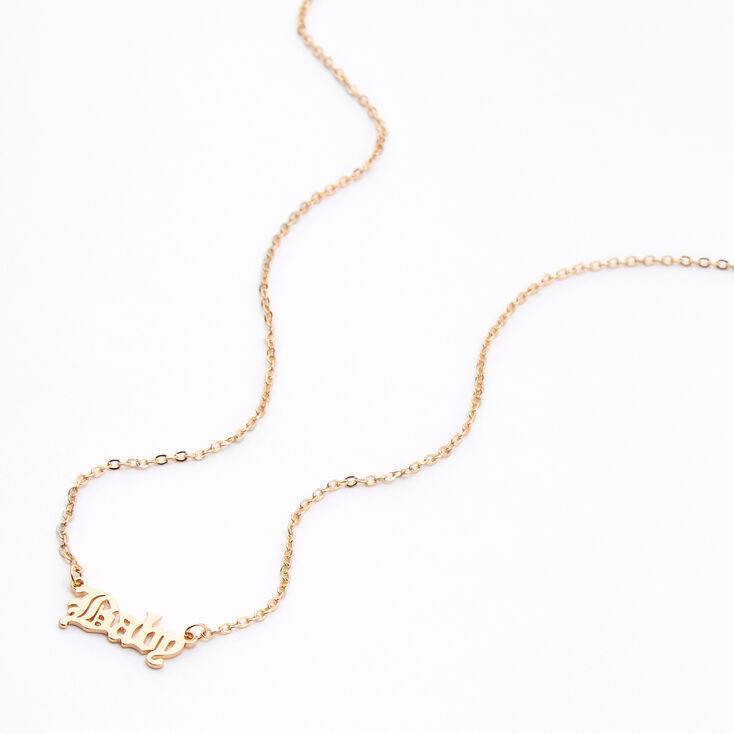 Baby necklace on sale