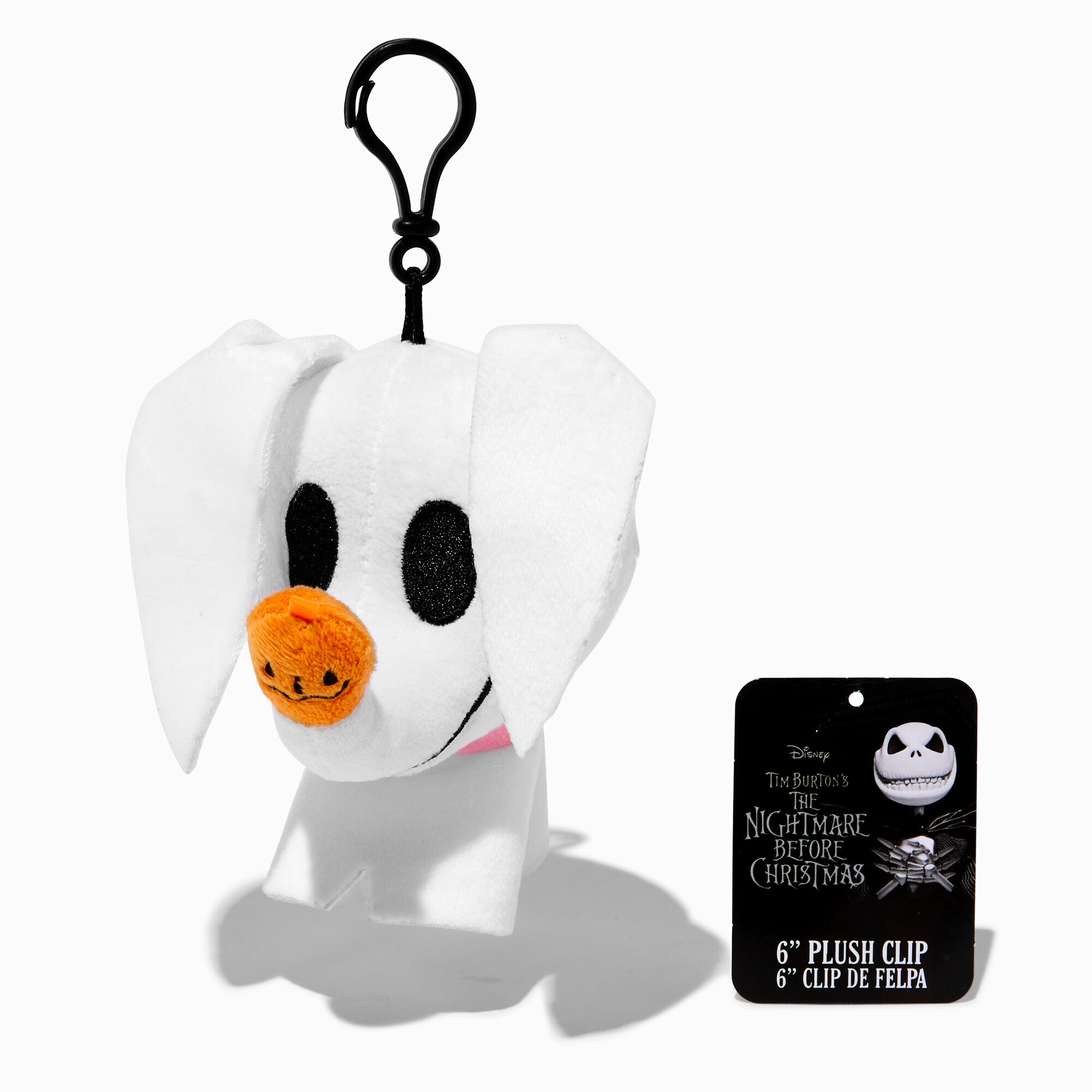 The Nightmare Before Christmas 6 Zero Plush Bag Clip Claire s US