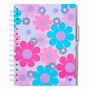 Holographic Daisy Spiral Notebook,