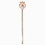Claire&#39;s Club Rose Gold Dangle Heart Wand,