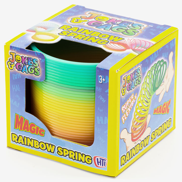 Jokes &amp; Gags&trade; Rainbow Spring Fidget Toy,