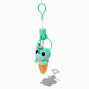 Plush Ice Cream Frog Claw Machine Keychain,