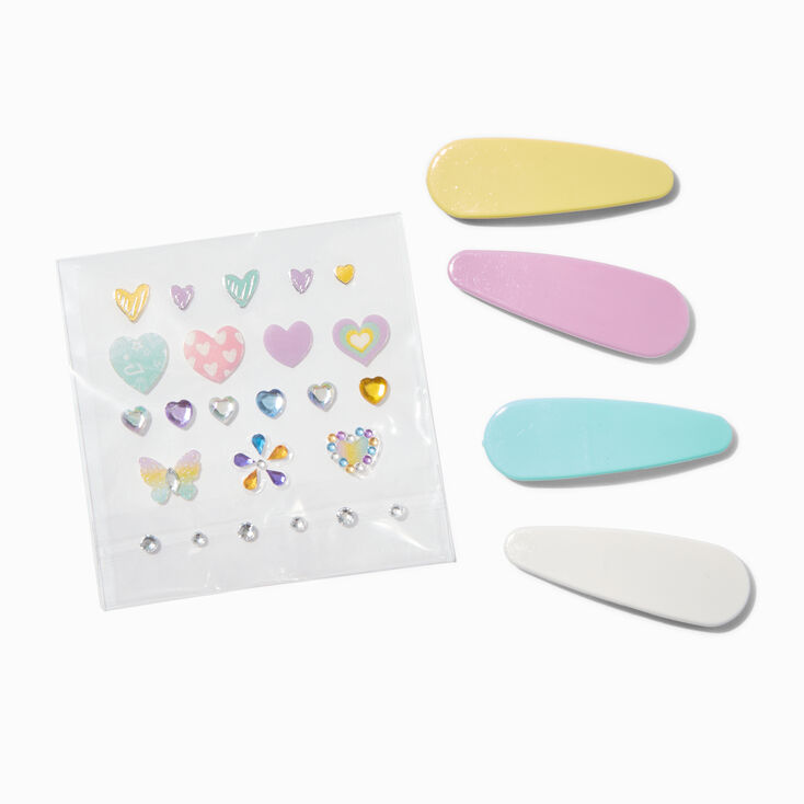 Claire&#39;s Club Make-It-Yourself Snap Hair Clip Kit,