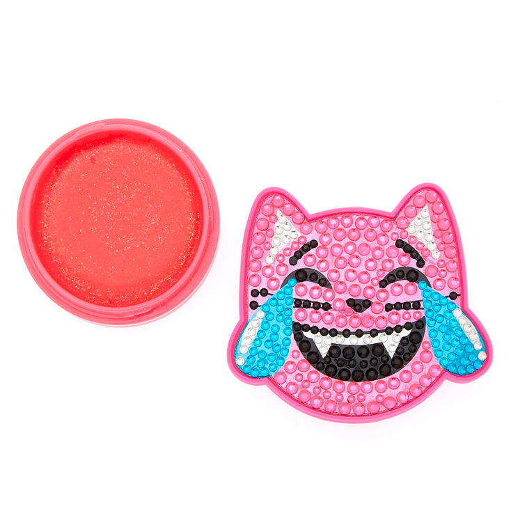 Pot De Gloss Rose Bling Bling Emoji Chat Qui Rit Claire S Fr