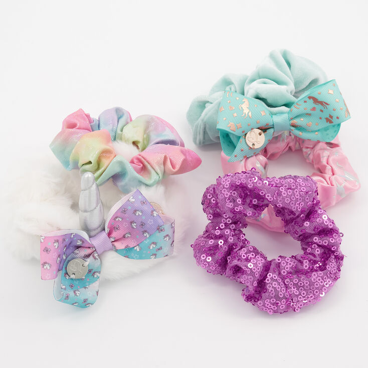 JoJo Siwa&trade; Unicorn Hair Scrunchies - 5 Pack,