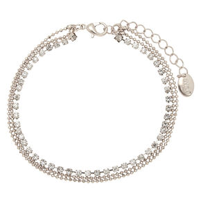 Studded Beaded Multi Layered Anklet,