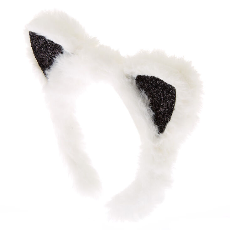 Plush Cat Costume Kit White 3 Pack Claire S