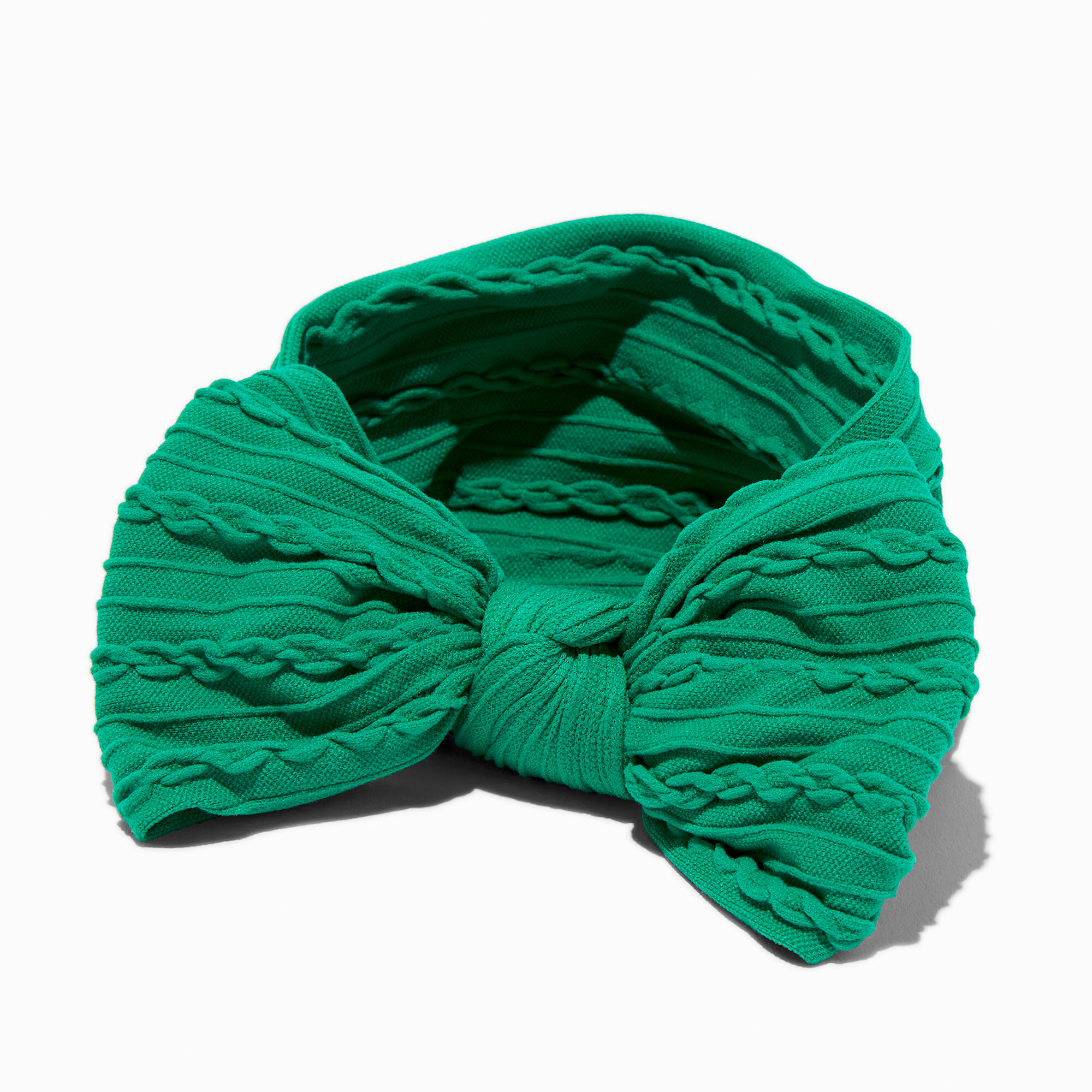 View Claires Club Bow Headwrap Green information