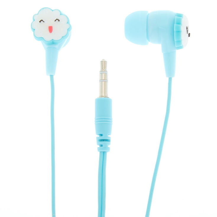 Happy Rainbow Earbuds With Winder Mint Claire S Us