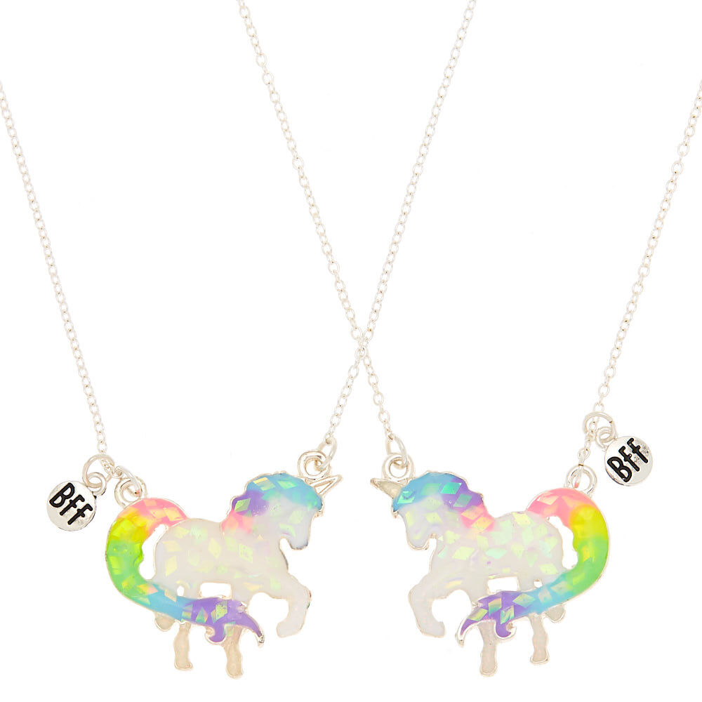 Claire's best sale unicorn necklace