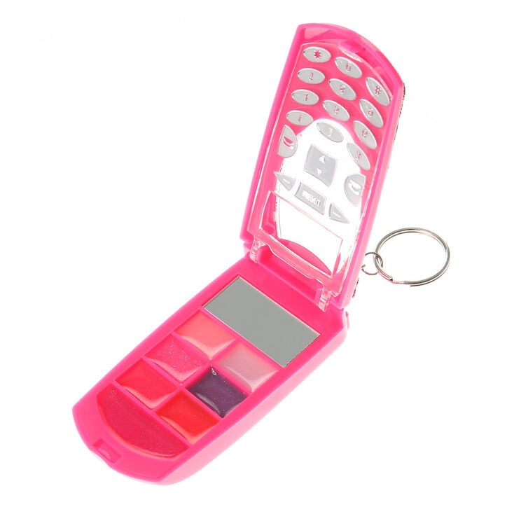 Rainbow Cell Phone Lip Gloss Compact,