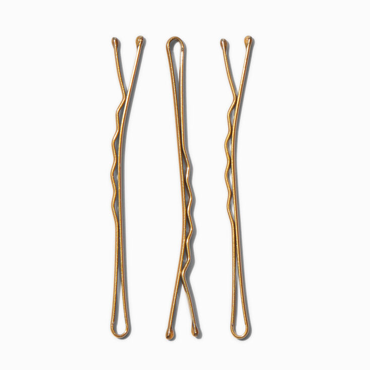 Large Bobby Pins - Blonde, 30 Pack,