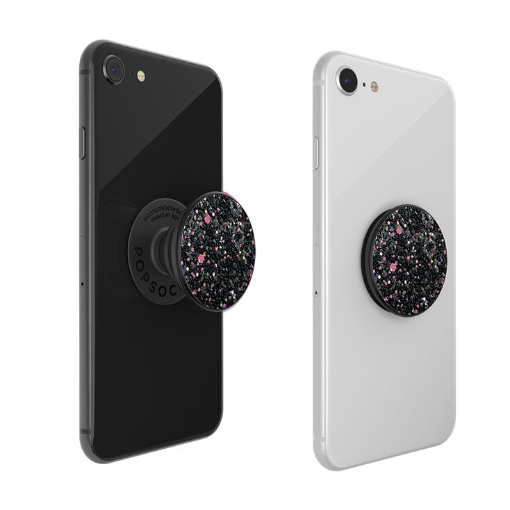 PopSocket PopGrip noir scintillant,