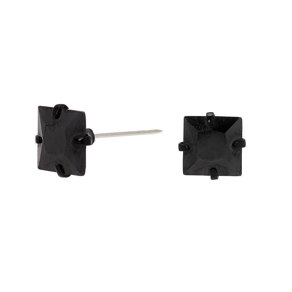 Claire's black earrings discount