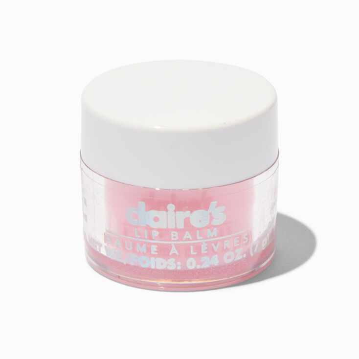 Pink Single Lip Balm Pot,