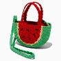 Watermelon Woven Crossbody Bag,