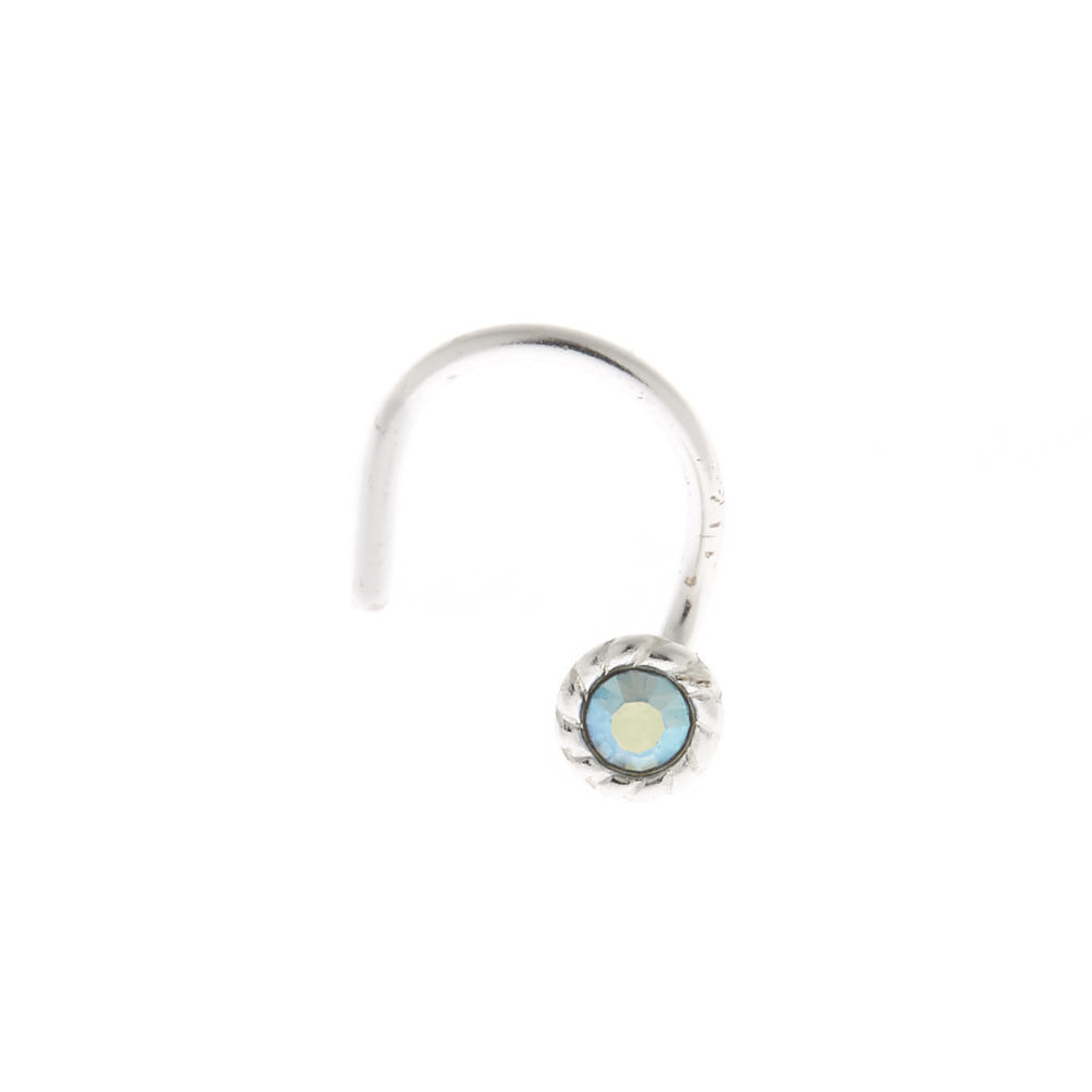 Iridescent best sale nose ring