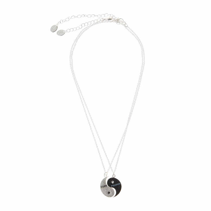 Best Friends Yin Yang Pendant Necklaces - 2 Pack,